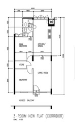 Blk 529 Bedok North Street 3 (Bedok), HDB 3 Rooms #176608532